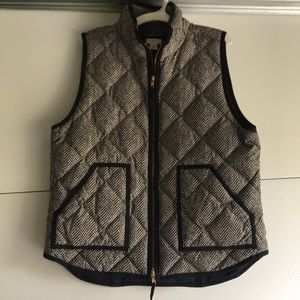 THE JCrew Herringbone Excursion Vest